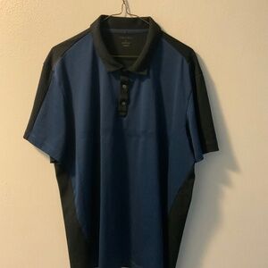 Calvin Klein Men’s Colorblock Polo Shirt – Size XL
